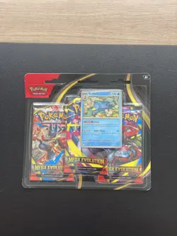 Pokemon Mega Evolution Bundle: Golduck Blister Pack + Mega Kangaskhan Mini Tin - Image 2