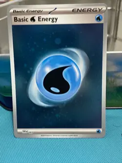Pokemon TCG - Water Energy (Cosmic Holo) - Scarlet & Violet 151 - - Image 1