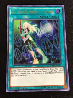Yugioh Sky Striker Mobilize Engage! MP19-EN260 1st Ultra (NM) - Image 1