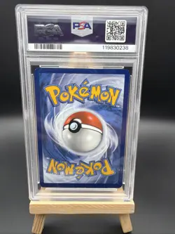 Pokemon TCG Bulbasaur Stellar Crown Illustration Holo Card 143/142 PSA 9 - Image 2