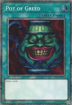 MP25-EN050 Pot of Greed - Starlight Rare Card 1st Edition - Image 1