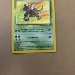 Pokemon Jungle Base Set 1999 Mint Condition Pinsir 9/64 Holo Card - Image 3