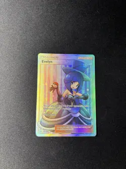 Evelyn - 175/181 - Pokemon Team Up Sun & Moon Full Art Ultra Rare Card NM - Image 1