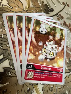 Digimon Card Game Playset BT8-001 U Gurimon New Awakening - Image 1