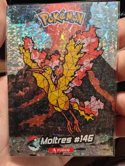 2024 Pokemon Crystal Card Collection #146 Moltres Holo Box Hit - Image 1