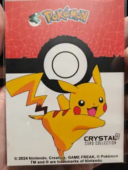 2024 Pokemon Crystal Card Collection #146 Moltres Holo Box Hit - Image 2