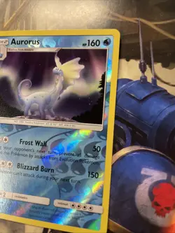 AURORUS REVERSE HOLO FORBIDDEN LIGHT 28/131 NM Pokemon Card TCG - Image 3