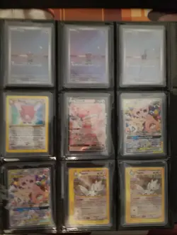 Pokemon Card Bundle - Pokemon Center Themed Cards And Binder(Cleffa,Blissey,Joy) - Image 2