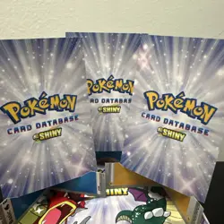 Pokemon Oddish Gloom Vileplume Holo 2024 Card Database Shiny Set of 3 - Image 5