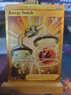 Pokemon TCG Energy Switch 212/195 SWSH Silver Tempest Secret Rare Card NM - Image 1