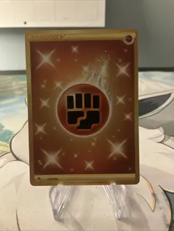 Fighting Energy 233/198 Gold Secret Rare Full Art Chilling Reign Pokemon Card NM - Image 1
