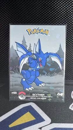 Scyther #123 - Cracked Ice Holo - Crystal Dark Black 2025 - Pokemon Card - Image 1