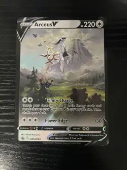 Arceus V SWSH204 SWSH: Sword & Shield Promo Cards Holo - Image 1