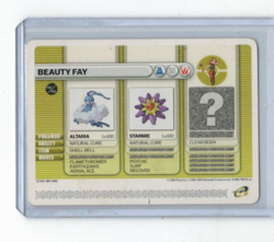 Pokemon Battle Card E Reader Ruby Gameboy Advance 2003 Beauty Fay Ruby NM - Image 1