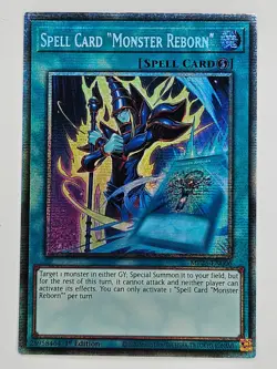 Yu Gi Oh - MP25-EN006 Spell Card "Monster Reborn" - Starlight Rare - Image 1