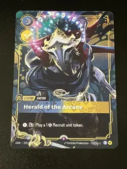 Riftbound: Viktor - Herald of the Arcane Origins promo card 265/298 - Image 1