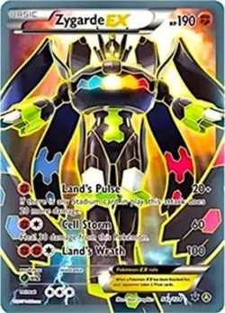 Pokemon Zygarde EX - 54a NM 1st Edition Normal Alternate Art Promos - Image 1