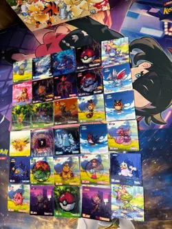 Pokemon Chinese eif orgin Gameboy lenticular Display case +3 random 3d cards - Image 4