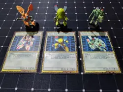 Yugioh Dungeon Dice Monsters Magnet Warriors custom figure card! DDM - Image 1