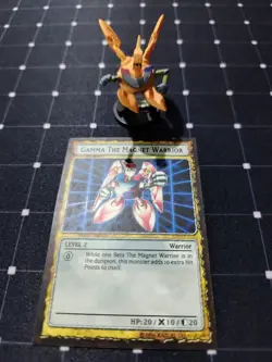 Yugioh Dungeon Dice Monsters Magnet Warriors custom figure card! DDM - Image 3