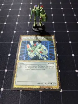 Yugioh Dungeon Dice Monsters Magnet Warriors custom figure card! DDM - Image 5