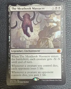 The Meathook Massacre Innistrad: Midnight Hunt Regular MTG NM Magic Card - Image 1