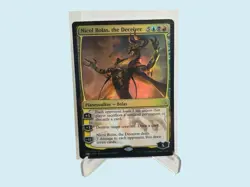 Foil Nicol Bolas the Deceiver, Hour of Devastation, NM, Magic the Gathering MTG - Image 1