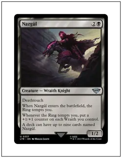 1x Nazgul 0337, Magic the Gathering MTG NM - Image 1