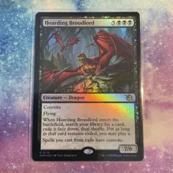 Hoarding Broodlord (FOIL) x1 - MTG March of the Machine MOM #110 - Image 1