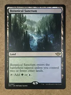 Botanical Sanctum - Outlaws of Thunder Junction - NM MTG - Image 1