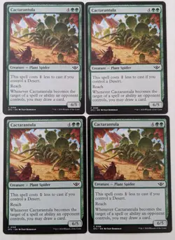 Cactarantula x 4 - Outlaws of Thunder Junction - #158 - MTG - NM - Image 1