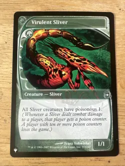 VIRULENT SLIVER mtg NM-M The List 1 Common - Image 1