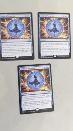 MTG Magic the Gathering: 3x Force of Negation Modern Horizons (MH1) - Image 2