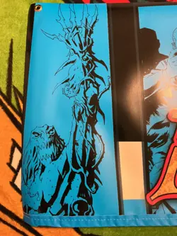 Magic the Gathering WOTC Promo Double-Sided Vinyl Hanging Banner Blue 48"x18" - Image 5
