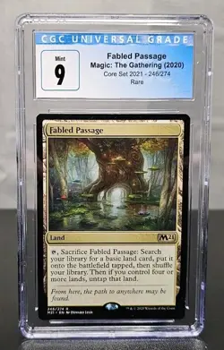 Fabled Passage Core Set 2021 Regular CGC 9 - Image 1