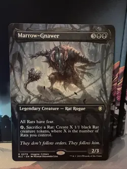 Marrow-Gnawer (Borderless) Commander: Bloomburrow Regular NM #0079 - Image 1