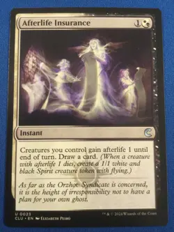 Afterlife Insurance Ravnica: Clue Edition - NM - Image 1