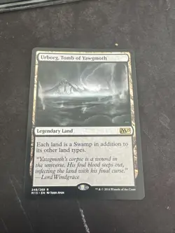 Urborg, Tomb of Yawgmoth Core Set 2015 (M15) Regular LP/NM - Image 1
