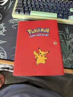 Vintage Pokemon Yu-Gi-Oh! Binder 100+ Cards Mewtwo Dark Magician Holo Lot - Image 1