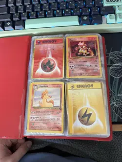 Vintage Pokemon Yu-Gi-Oh! Binder 100+ Cards Mewtwo Dark Magician Holo Lot - Image 2