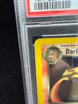 2000 Pokemon Dark Charizard 1st Edition Holo 4/82 Team Rocket English PSA 9 MINT - Image 4