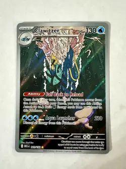 Clawitzer 141/132 Illustration Rare - ME01: Mega Evolution Pokemon TCG - NM - Image 1