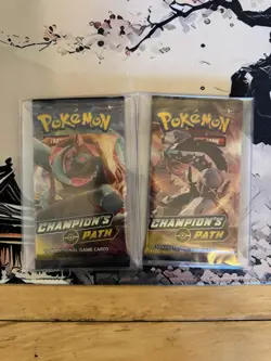 Pokemon Sword & Shield: Champions Path 2x Sealed Booster Packs - Image 5