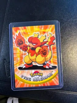 2000 - Topps - Pokemon TV Animation Series 3 Magmar Blue Logo #126 - Image 1