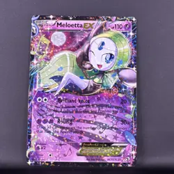 2013 Legendary Treasures Meloetta EX RC11/RC25 HOLO Pokemon TCG - Image 1