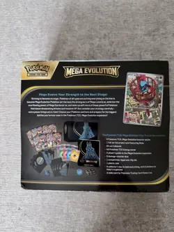 Pokemon TCG Mega Evolution Elite Trainer Box Lucario ETB New & Sealed Fast Post - Image 2