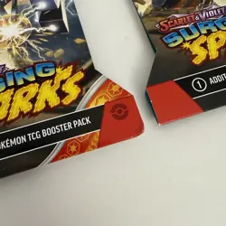 Pokemon TCG Scarlet & Violet Surging Sparks - 4 Sleeved Booster Packs - Sealed - Image 2