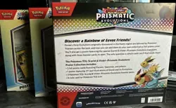 Pokemon TCG Scarlet & Violet Prismatic Evolutions Poster Collection 3-Pack - Image 2