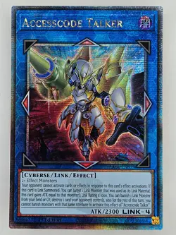 Yu Gi Oh - RA04-EN079 Accesscode Talker - Quarter Century Secret - Image 1