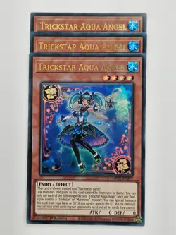 Yu Gi Oh - 3x MP25-EN277 Trickstar Aqua Angel - Ultra Rare - Image 1